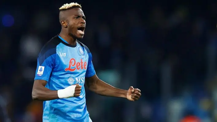 We will allow Osimhen to leave on one condition - Napoli president