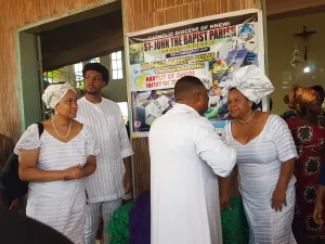 Photos: The memorial service for the late Chief, Dr. Godwin Chimezie Udeaja, PhD, was held at Ozobulu, Anambra State.