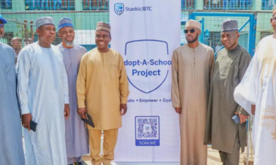 Stanbic IBTC adopts four schools, transforming the educational landscape.