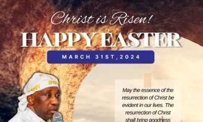 Primate Ayodele Preaches Charity On Easter, Releases Seven-Point Prayer Agenda (FULL LIST)