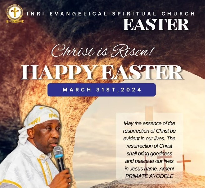 Primate Ayodele Preaches Charity On Easter, Releases Seven-Point Prayer Agenda (FULL LIST)