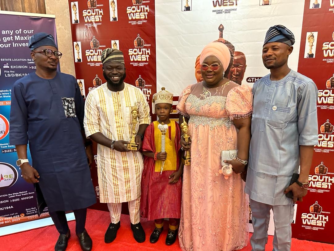 South-West Investment Summit 2024: Akmodel Group MD, Dr. Bldr. Odegade Receives Award With Dele Momodu, Olufemi Soneye, Dr. Ruben Abati, Olubunmi Tunji-Ojo, Taiwo Afolabi, Princess Alli etc (Photos)