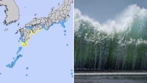 Japan Earthquake and Tsunami Alert Issued After Kyushu Quake