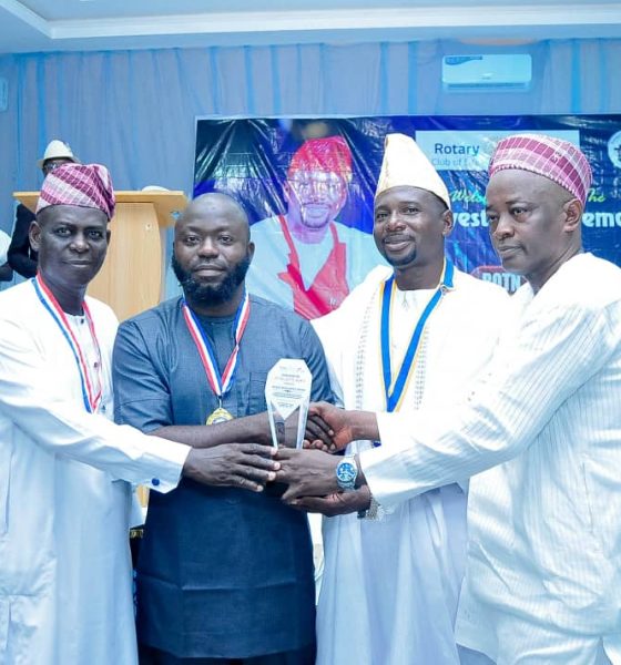 Akmodel Group MD, Dr. Odegade, Awarded By Blissful Affairs and Rotary Club