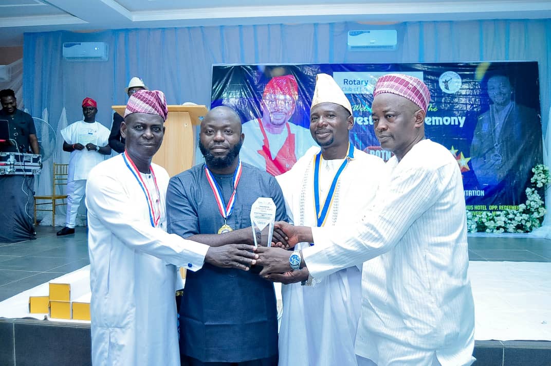 Akmodel Group MD, Dr. Odegade, Awarded By Blissful Affairs and Rotary Club